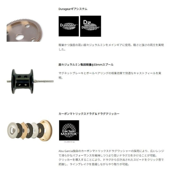Abu Garcia ROXANI BC HS8-L