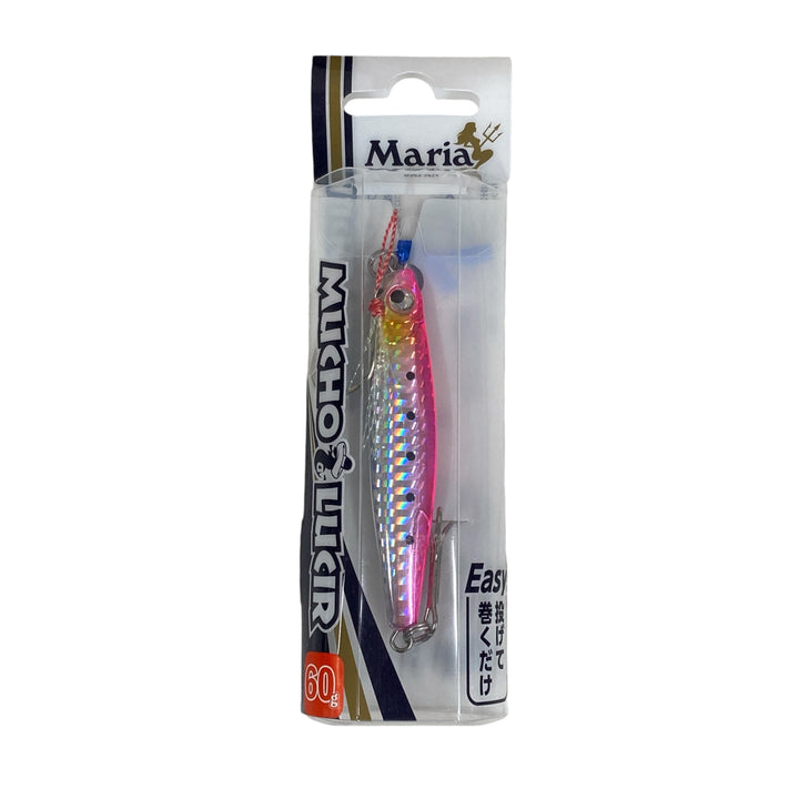Maria MUCHO LUCIA 60g 80mm : 60g 15H PINK IWASHI