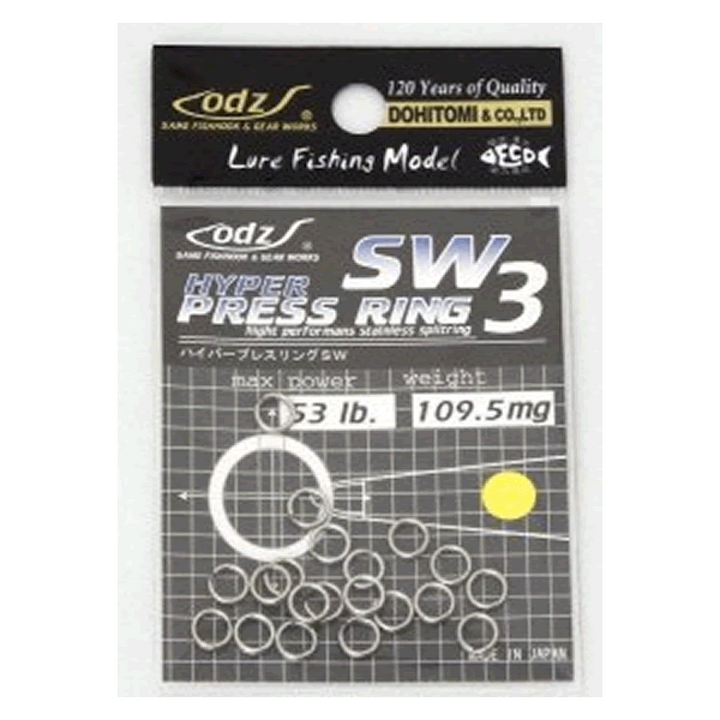 odz HYPER PRESS RING #3 OS-06 (20 pcs/pack)