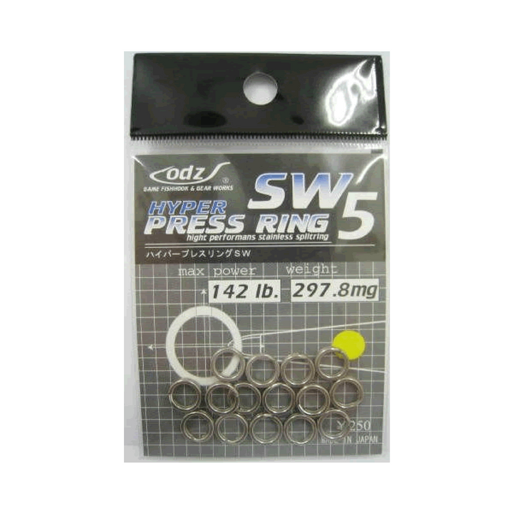 odz HYPER PRESS RING #5 OS-06 (15 pcs/pack)