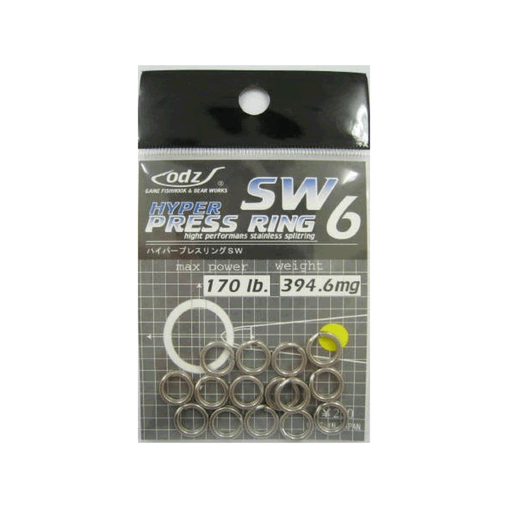odz HYPER PRESS RING #6 OS-06 (10 pcs/pack)