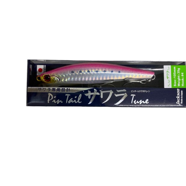 Jackson PIN TAIL SAWARA TUNE 35 105mm, 35.0g SUPER SINKING CPK TIKKOU PINK
