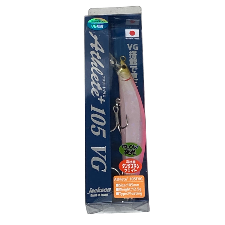 Jackson Athlete+105 FVG 105mm 12.5g FLOATING PPG PEARL PINK GLOW