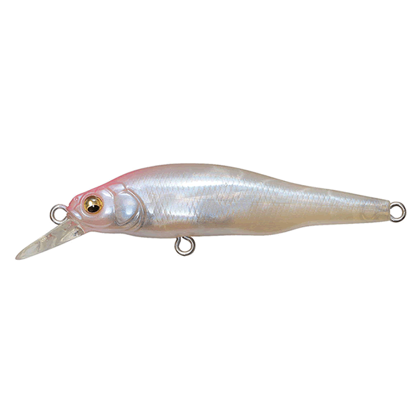 Megabass X-80Jr. SW 65mm : 6g Sinking SHELL SKIN PINK