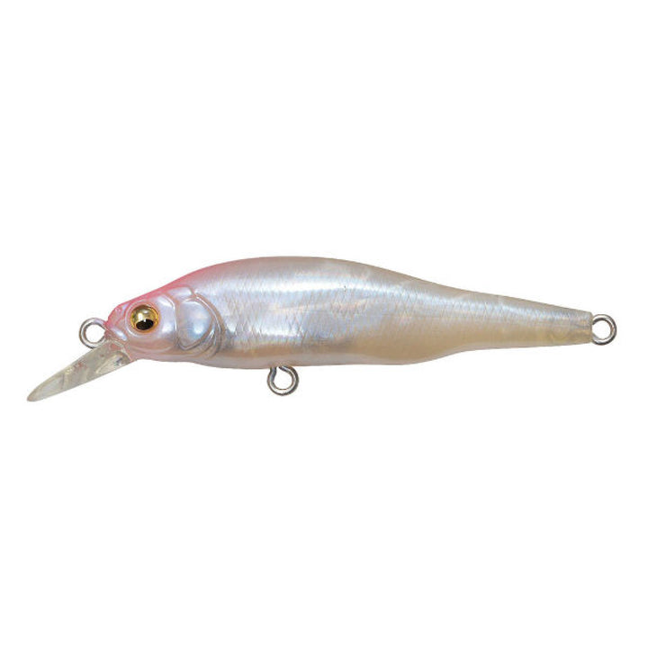 Megabass X-80Jr. SW 65mm : 6g Sinking SHELL SKIN PINK