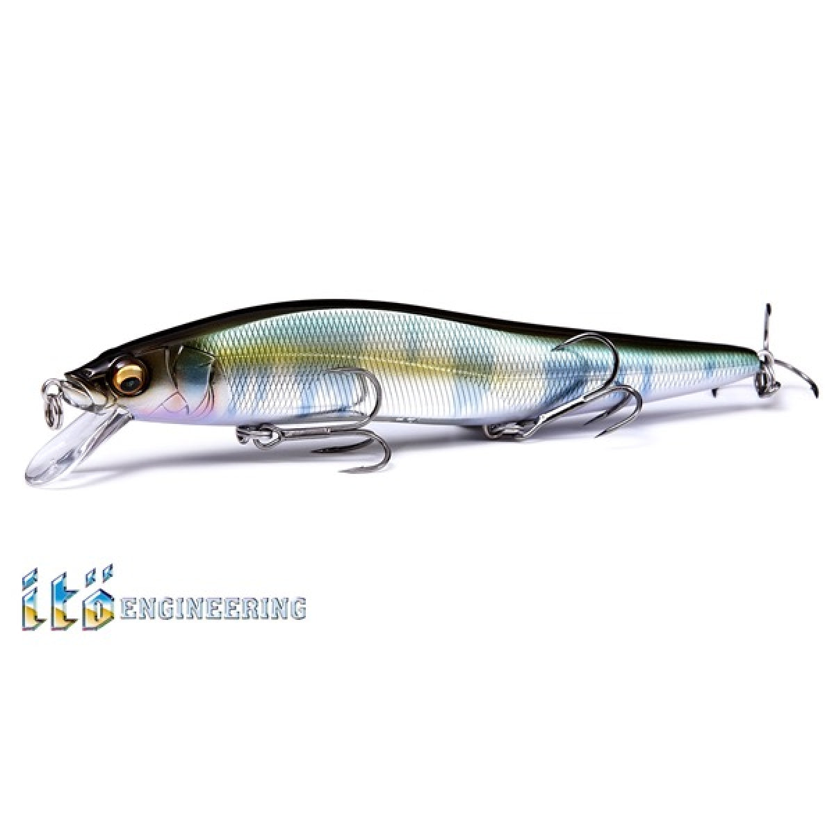 Megabass ONETEN MAX LBO 135mm : 3/4oz Floating M WAKASAGI