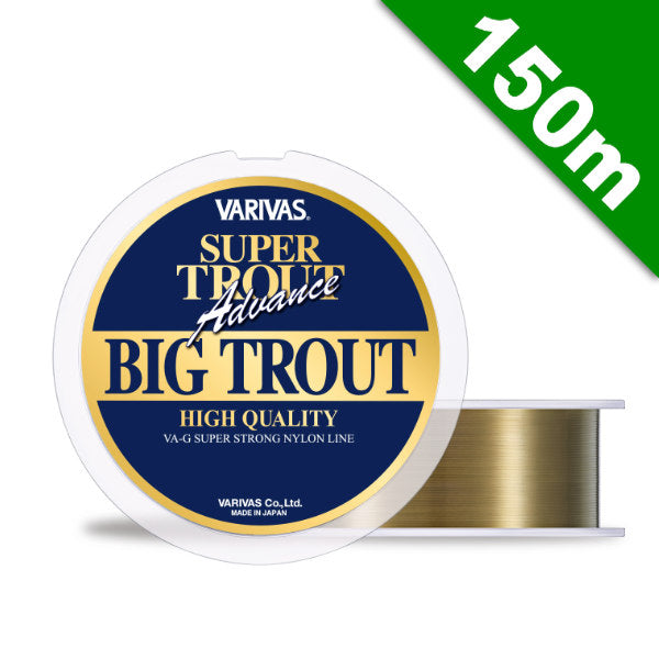 VARIVAS SUPER TROUT ADVANCE BIG TROUT #3.5 (16 lb) - 150m NYLON Status Gold