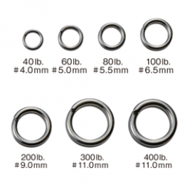 VARIVAS AVANI OW POWER RING 5.0mm (60 lb) (12 pcs/pack)