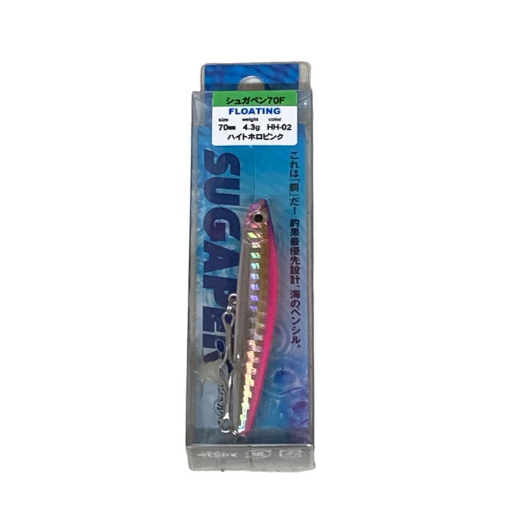 BASSDAY SUGAPEN 70F 70mm 4.3g HH-02 HEIGHT HOLO PINK