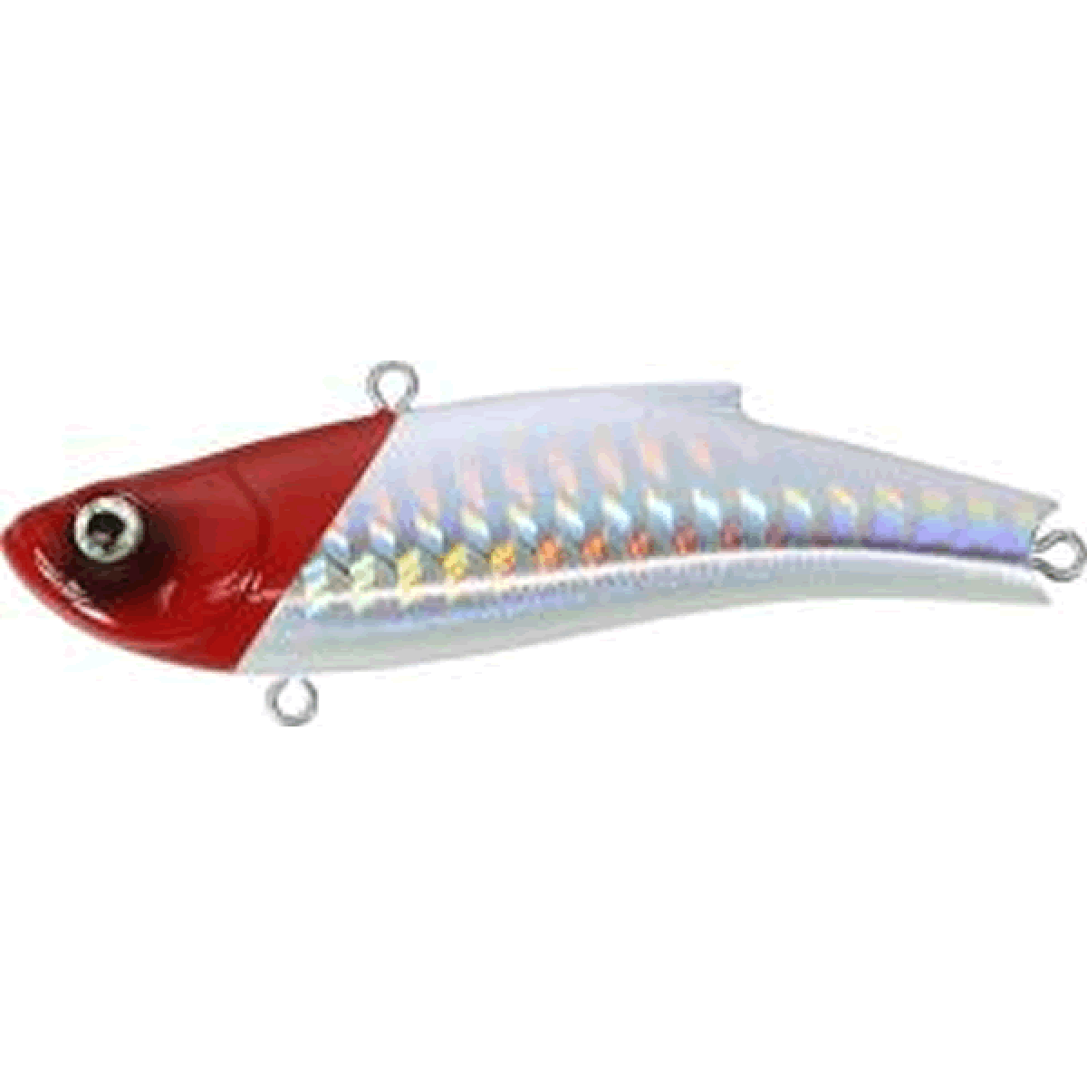 BASSDAY RANGE VIB 80ES 80mm 23.0g HH-154 HAITO HOLO RED HEAD