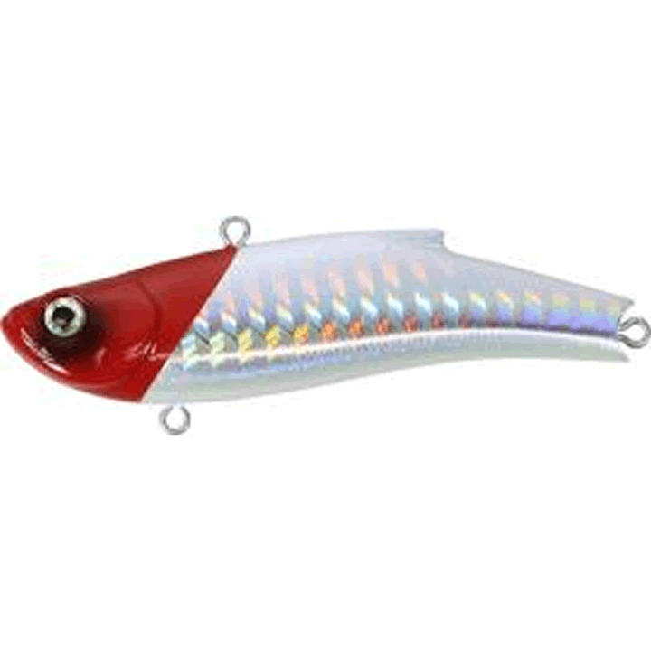 BASSDAY RANGE VIB 80ES 80mm 23.0g HH-154 HAITO HOLO RED HEAD