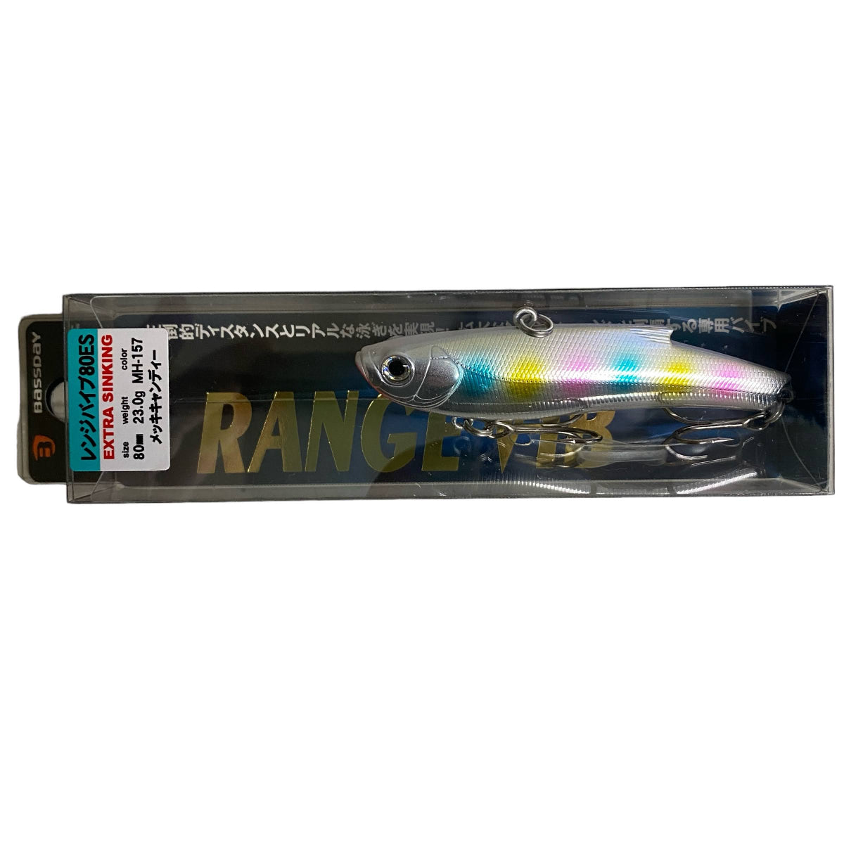 BASSDAY RANGE VIB 80ES 80mm 23.0g MH-157 MEKKI CANDY