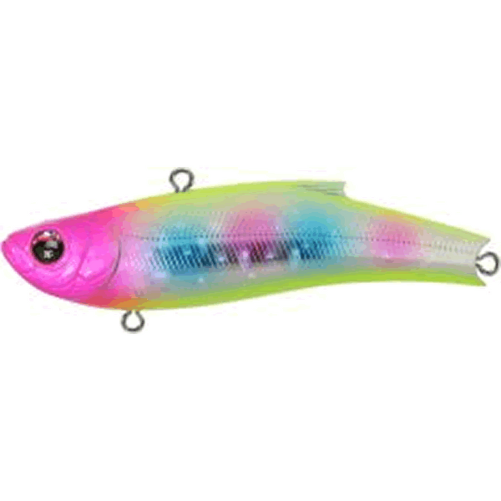 BASSDAY RANGE VIB 70TG 70mm 20.0g RD-522 PINK HEAD CANDY