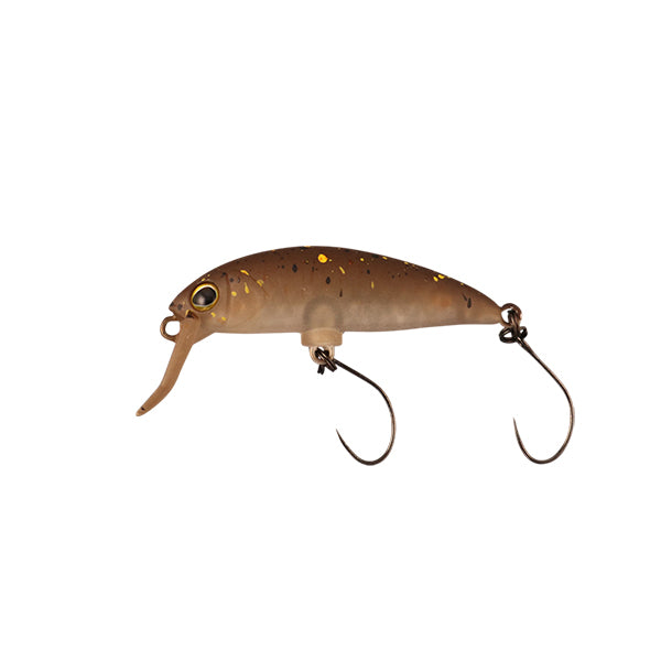 TIMON BURIBURI MINNOW F 40mm : 2.4g Floating END GLOW PELE BROWN