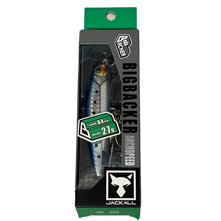 JACKALL BIGBACKER ANCHOPEED 84 84mm : 27g Fast Sinking IWASHI