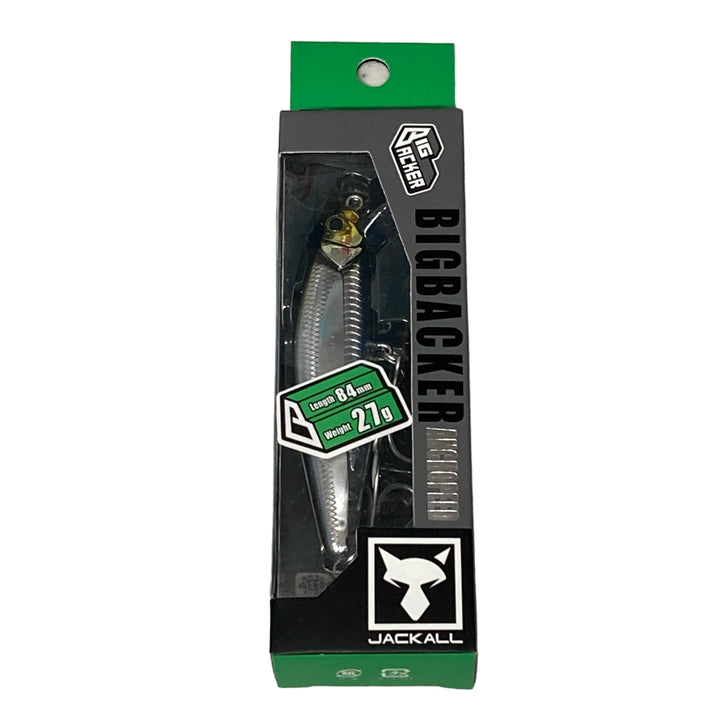 JACKALL BIGBACKER ANCHOPEED 84 84mm : 27g Fast Sinking CHO SAGOSHI SILVER