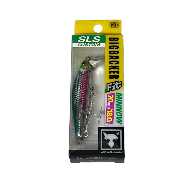 JACKALL BIGBACKER FIT MINNOW 70 70mm : 18g Sinking MEIMETSU HARAPIN