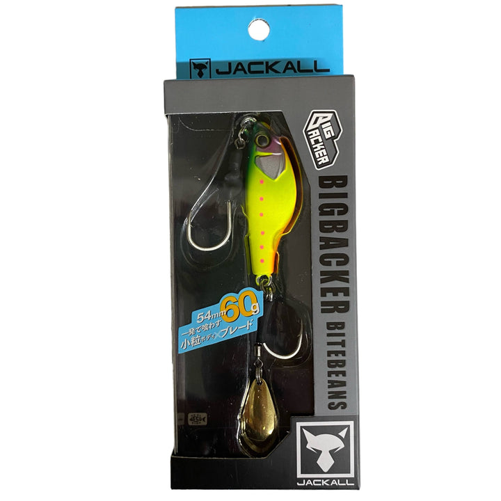 JACKALL BIGBACKER BITEBEANS 60g HIGH TENSION IWASHI