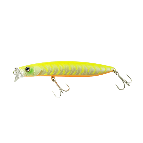 JACKALL HAGRE 96F 96mm : 12.2g Floating GLOW CHART PEARL