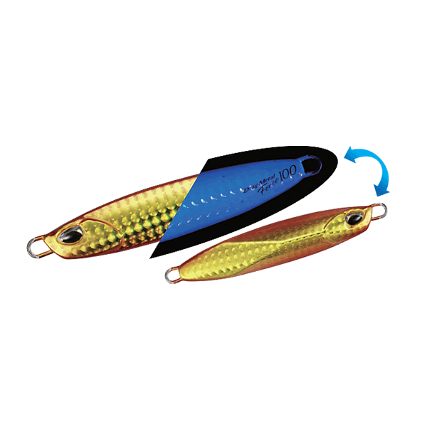 DUO DRAG METAL FORCE 80g 80mm : 80g PBA0516 UV RED GOLD