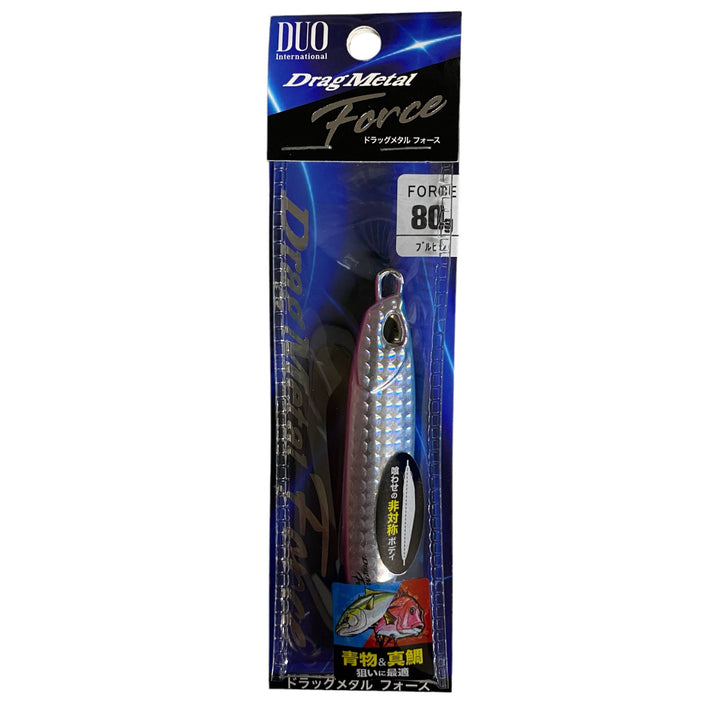 DUO DRAG METAL FORCE 80g 80mm : 80g PBA0520 BLUPIN