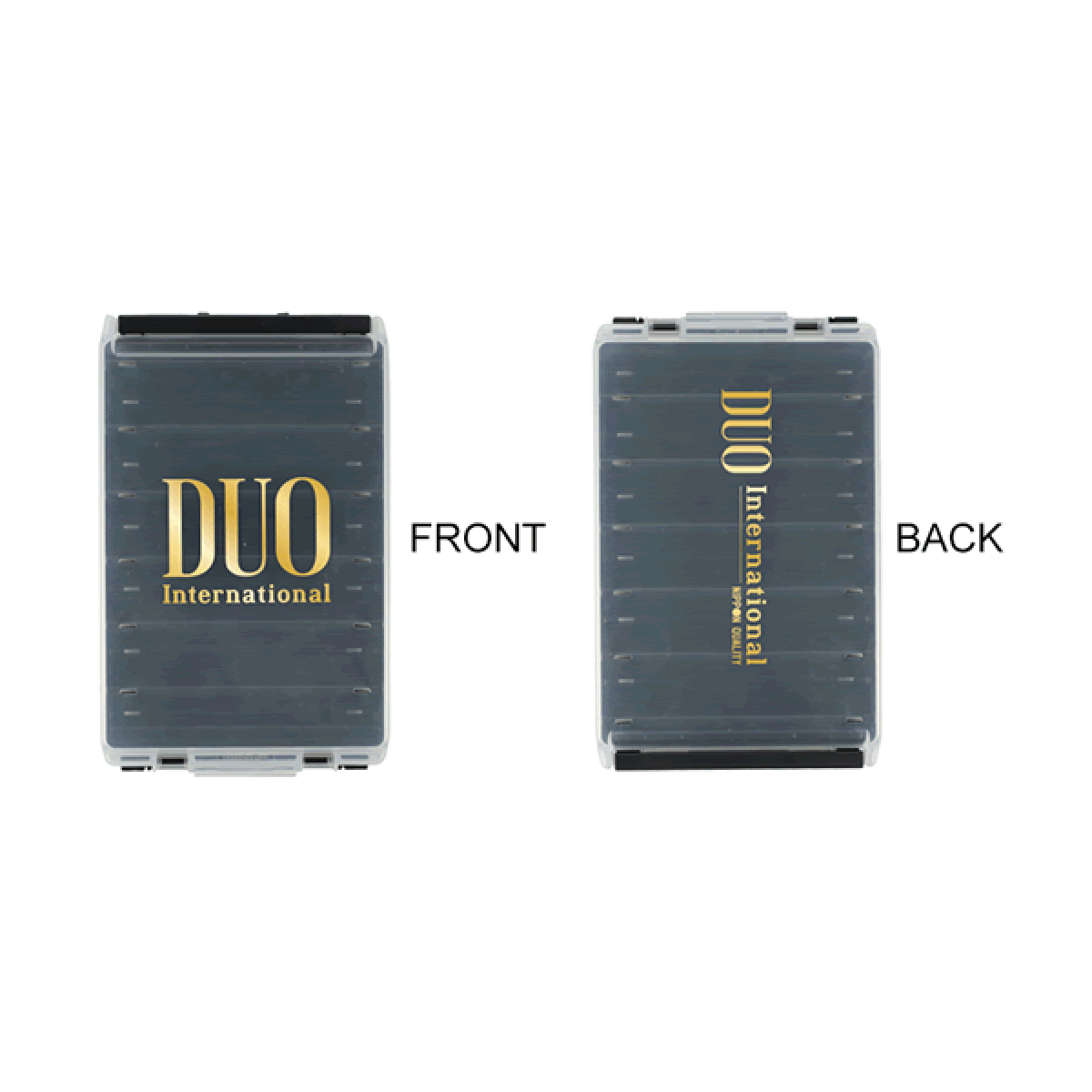 DUO REVERSIBLE 120 200 x 126 x 36mm BLACK / GOLD