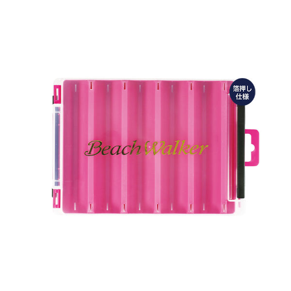 DUO BEACH WALKER LURE BOX REVERSIBLE 100 200 × 126 × 36mm PINK/GOLD