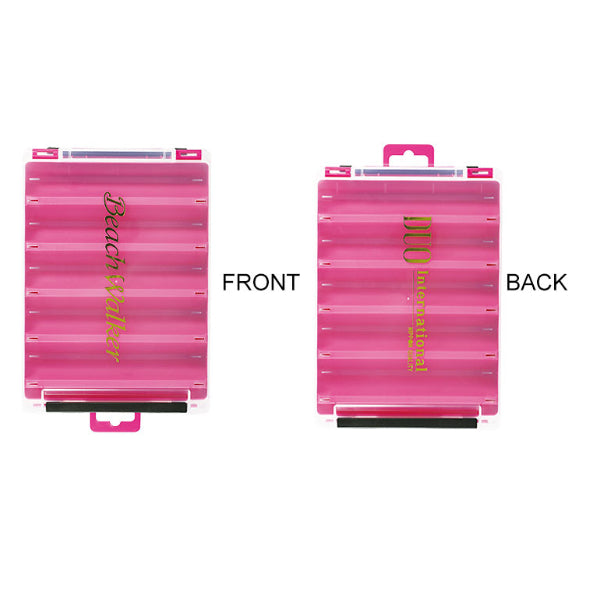 DUO BEACH WALKER LURE BOX REVERSIBLE 100 200 × 126 × 36mm PINK/GOLD