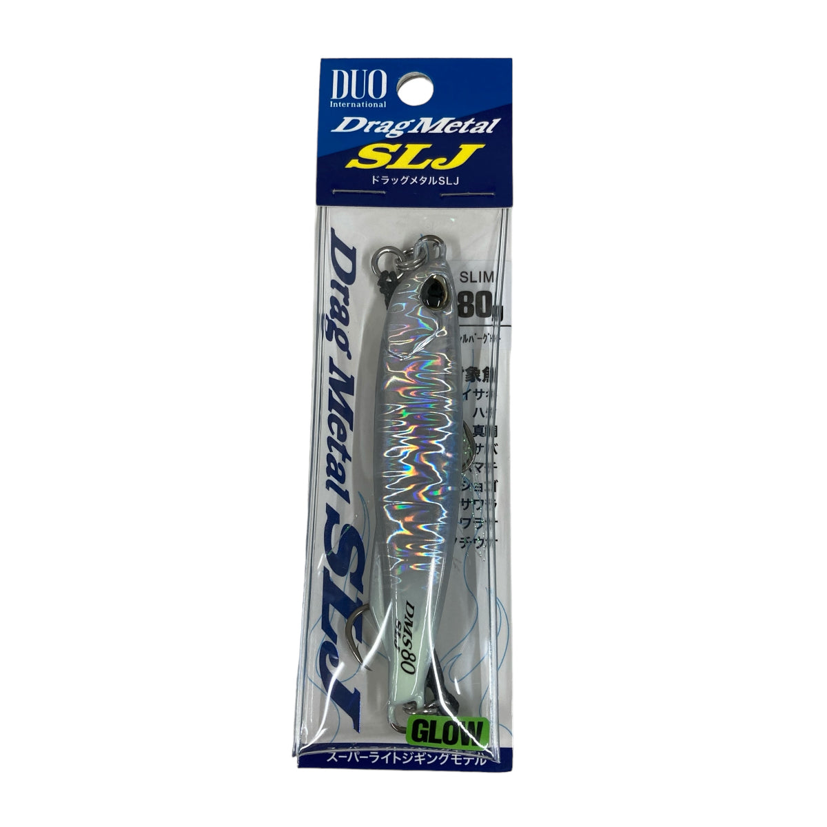DUO DRAG METAL SLIM SLJ 80g 90mm : 80g PPA0518 SILVER GLOW