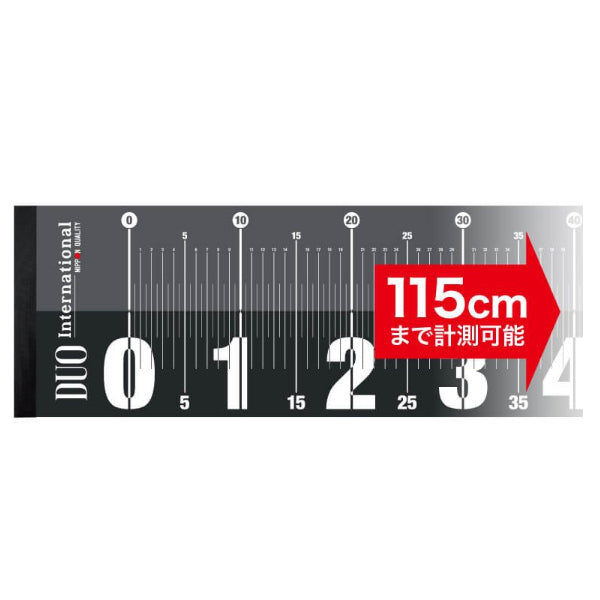 DUO DUO ORIGINAL WIDE MEASURE W:125.5 × H:19? Black