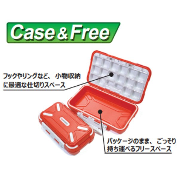 ZAPPU ZAPPUTANK RED CASE＆FREE XL 200×115×49mm RED