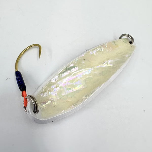 Art Fishing Shell River Dolphin 11.1g White Shell