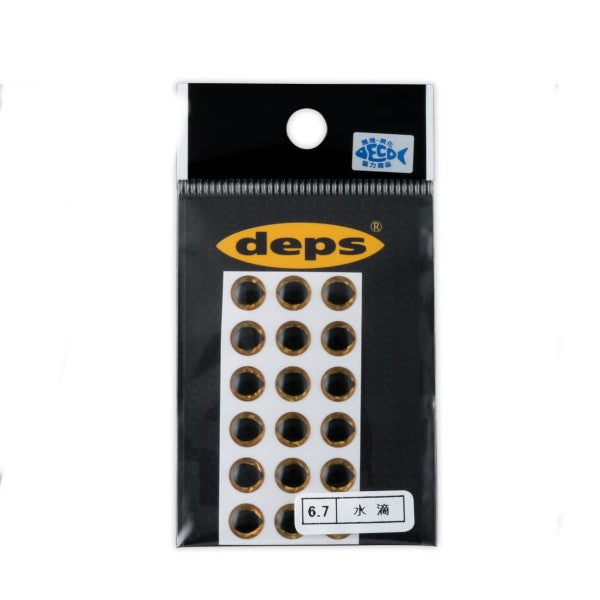 deps CRYSRAL EYE 4.8 dia. (18 pcs/pack) RED