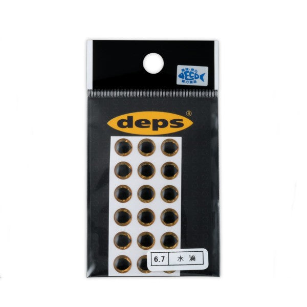 deps CRYSRAL EYE 6.7 dia. (18 pcs/pack) SILVER