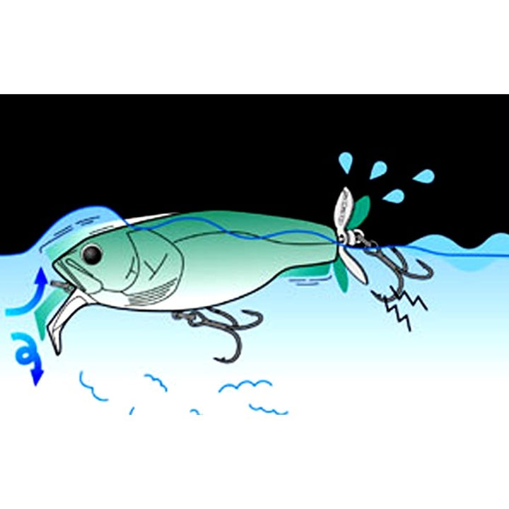 deps BUZZJET 96mm : 30g #16 CHART BACK