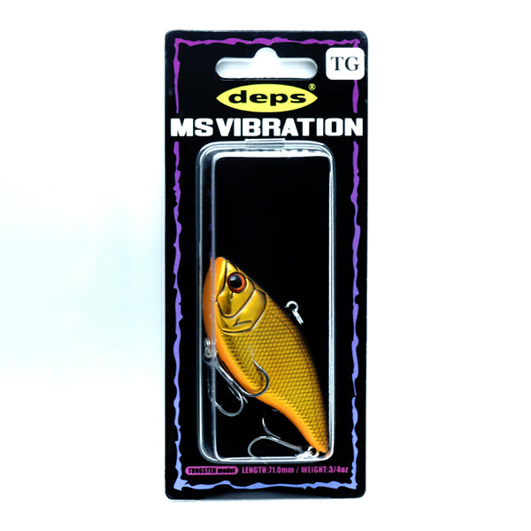 deps MS VIBRATION TG 71mm : 3/4oz TUNGSTEN model #08 LARGE MOUSE