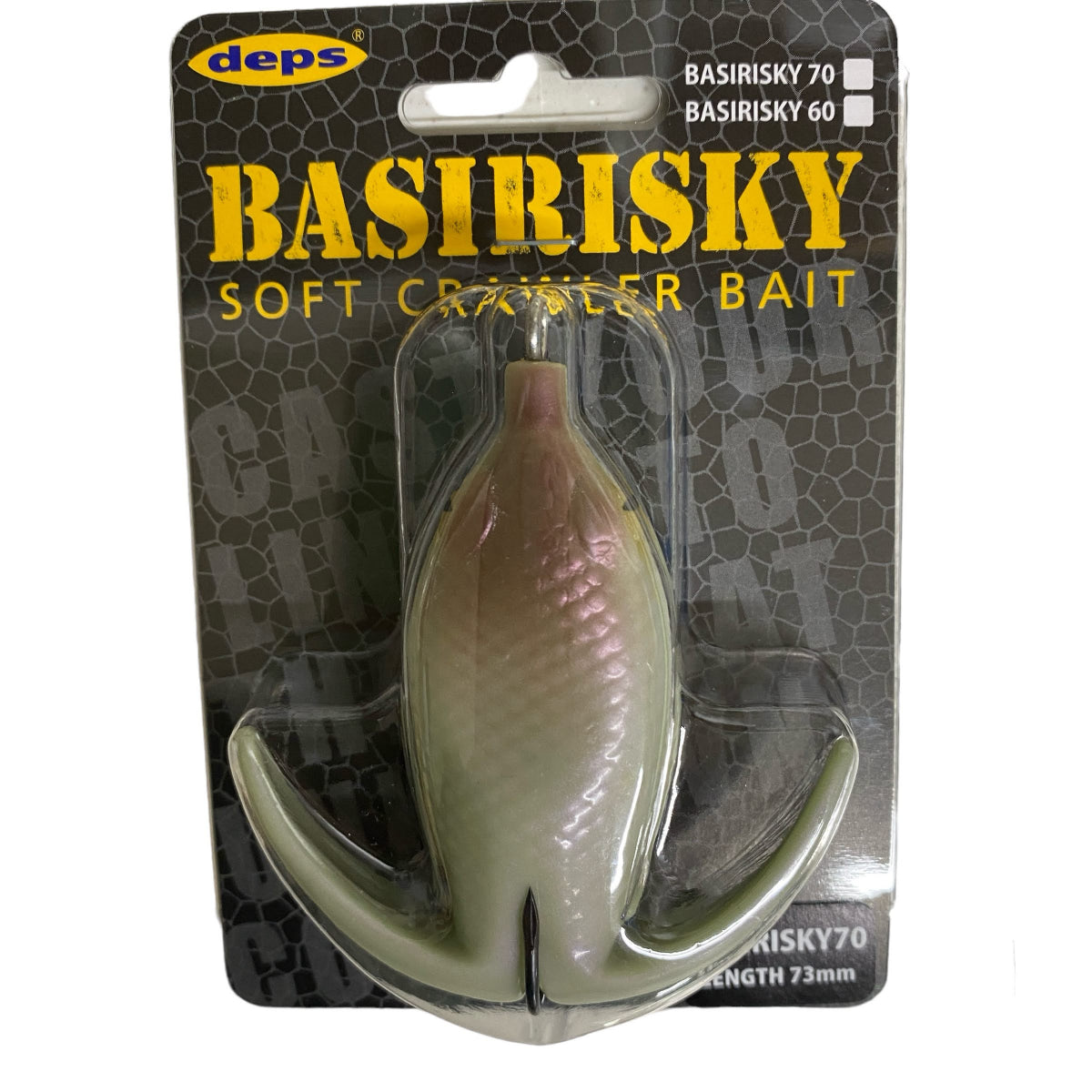 deps BASIRISKY 70 73mm : 3/4oz #13 ANGORA PYTHON