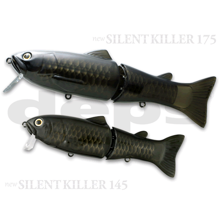 deps new SILENTKILLER 175 175mm : 2.5oz Floating #15 NUDE BLACK