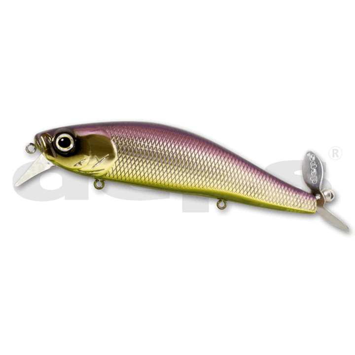 deps SPIRALMINNOW 120mm : 25.0g #15 PURPLE FUROSUTO