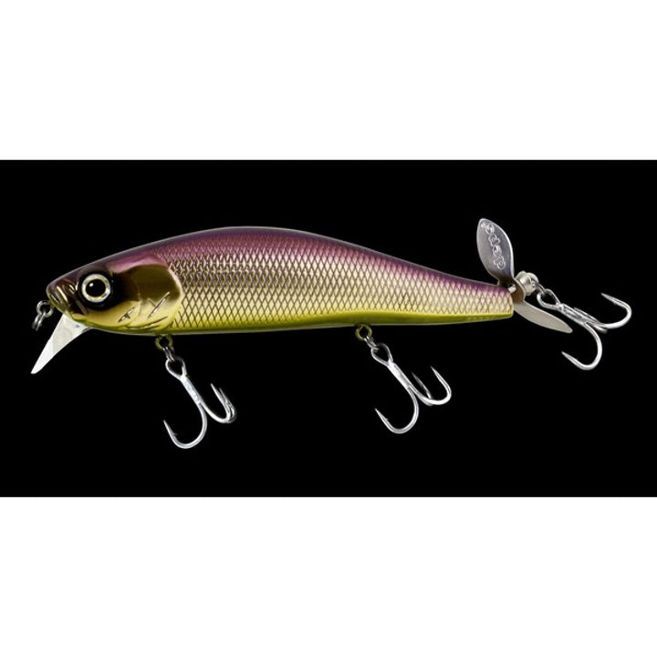 deps SPIRALMINNOW 120mm : 25.0g #16 JET BLACK