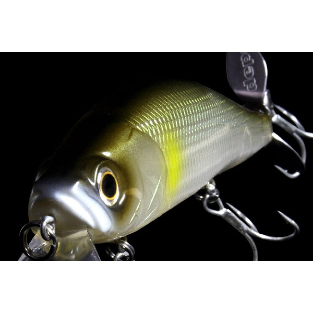 deps SPIRALMINNOW 120mm : 25.0g #16 JET BLACK