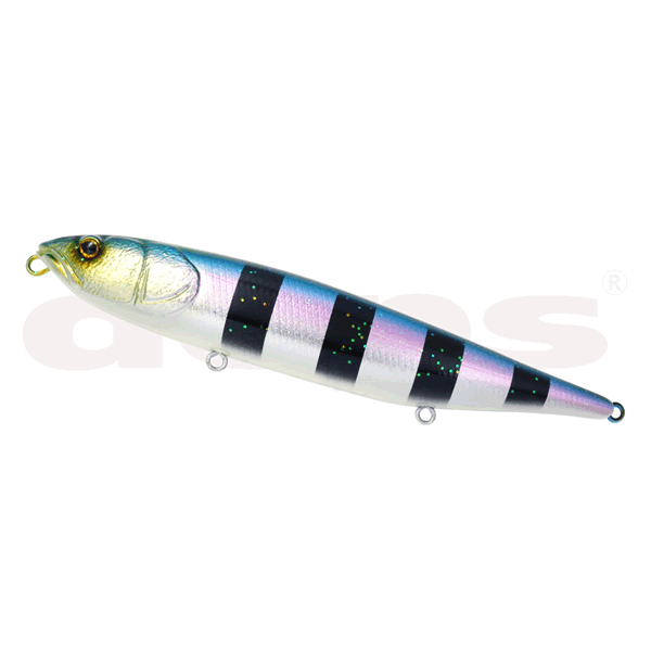 deps HUGE PENCIL SKATER RATTLE SOUND 225mm : 3.7oz #11 AURORA STRIPE
