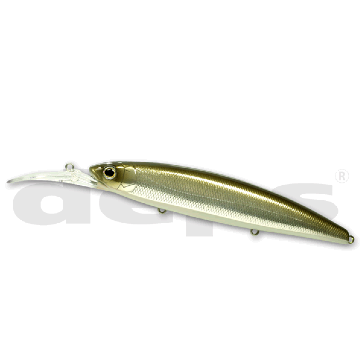 deps BALISONG MINNOW LONGBILL 130SF 130mm : 26.5g Slow Floating #09 HALF MIRROR WAKASAGI