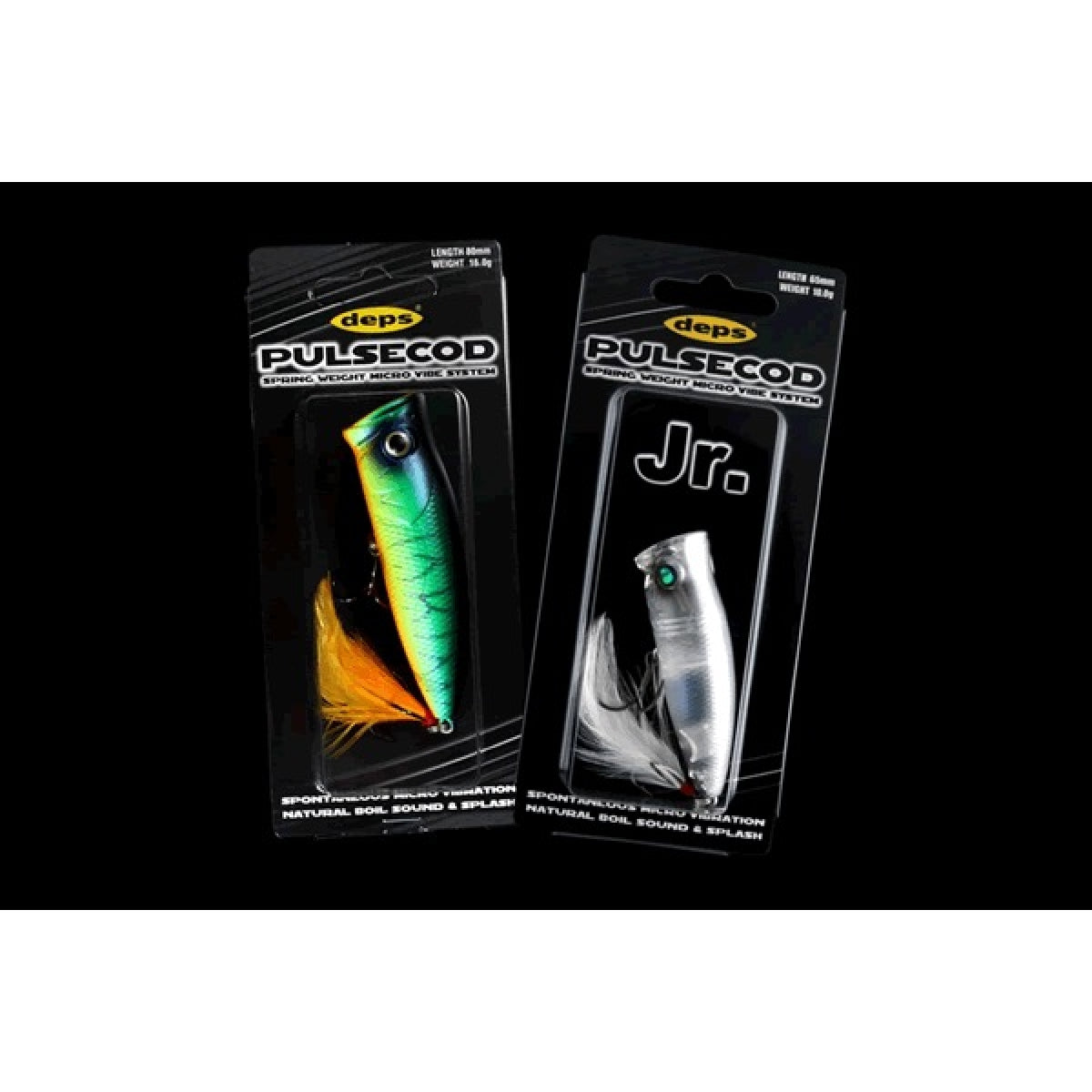 deps PULSECOD Jr. 65mm : 10.0g #07 REAL BLUE GIL