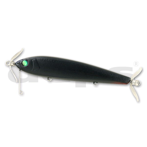 deps CALLING HUSTLER 125mm_: 29.5g #40 JET BLACK