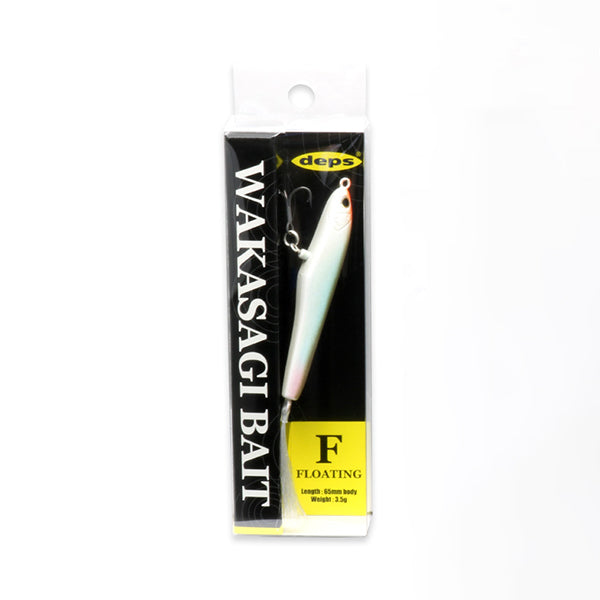 deps WAKASAGI BAIT 65F 65mm : 3.5g Floating #01 HALF MIRROR WAKASAGI