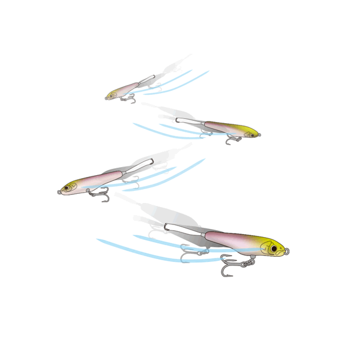 deps WAKASAGI BAIT 65F 65mm : 3.5g Floating #06 TROPICAL
