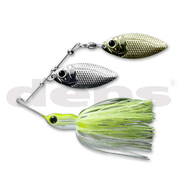 deps MINI BROS 3/8oz DW Double Willow #10 WHITE CHART