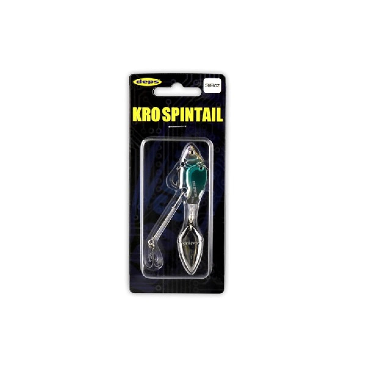 deps KRO SPINTAIL 44mm : 3/8oz #04 BLUE GIRU