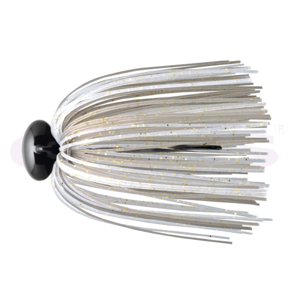 deps HYPER FOOTBALL JIG 1oz Silicone Skirt #56 GOLDEN SHINER